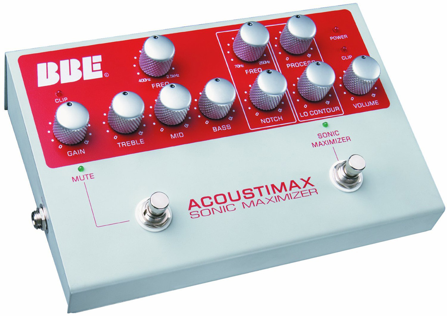 Awesome deal on the BBE Acoustimax Acoustic Instrument Preamp Pedal