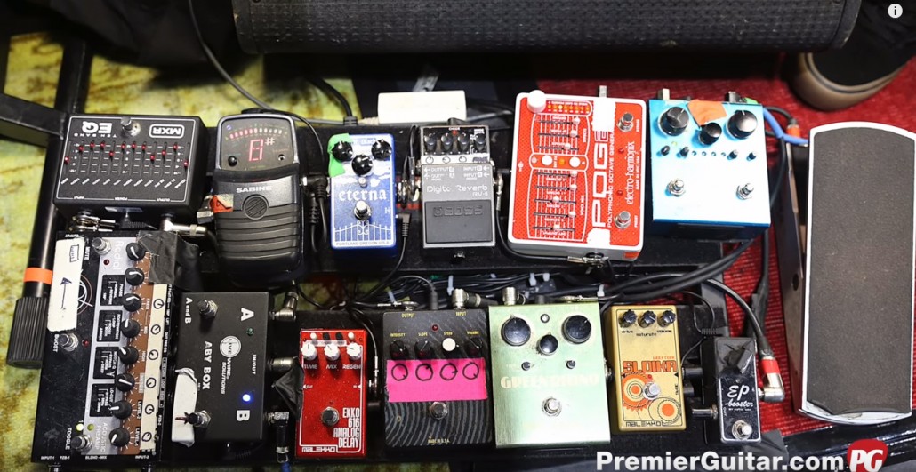 The Afghan Whigs Pedalboards Effects Bay